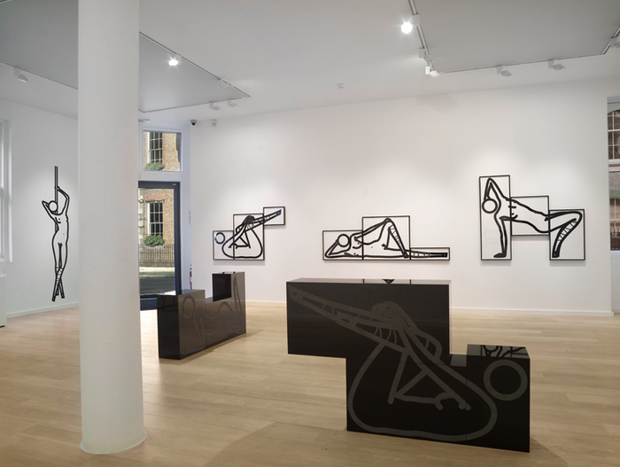 Alan Cristea Gallery 2008 | Julian Opie